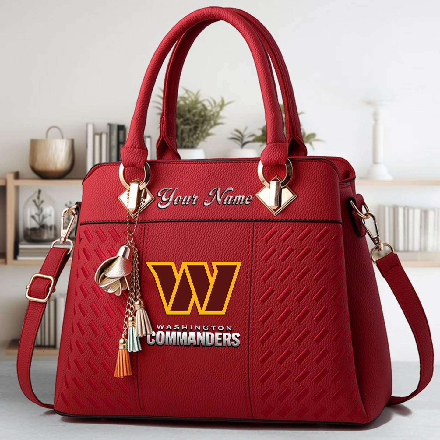 WAS x NFL Leather Bag DATND TANTD