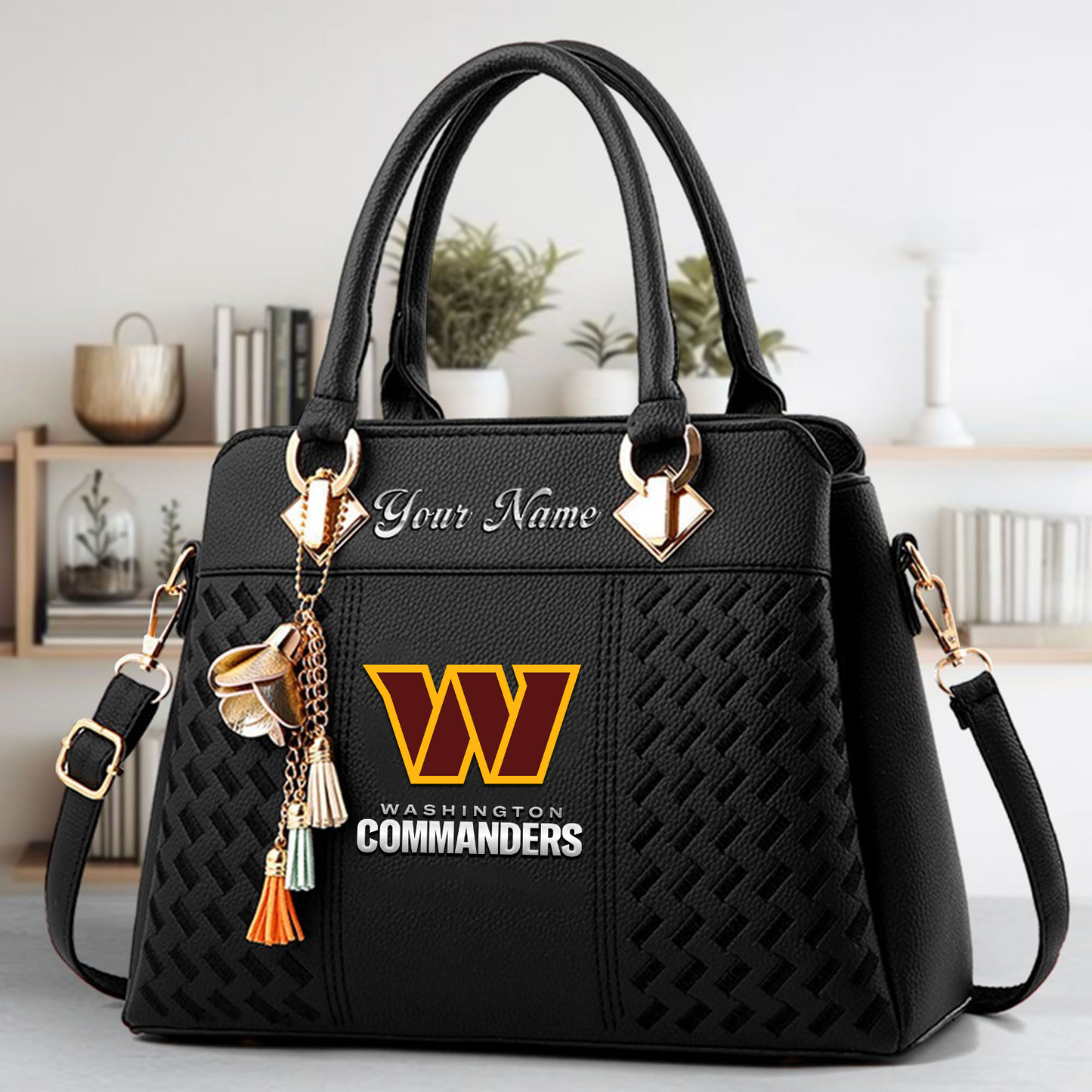 WAS x NFL Leather Bag DATND TANTD