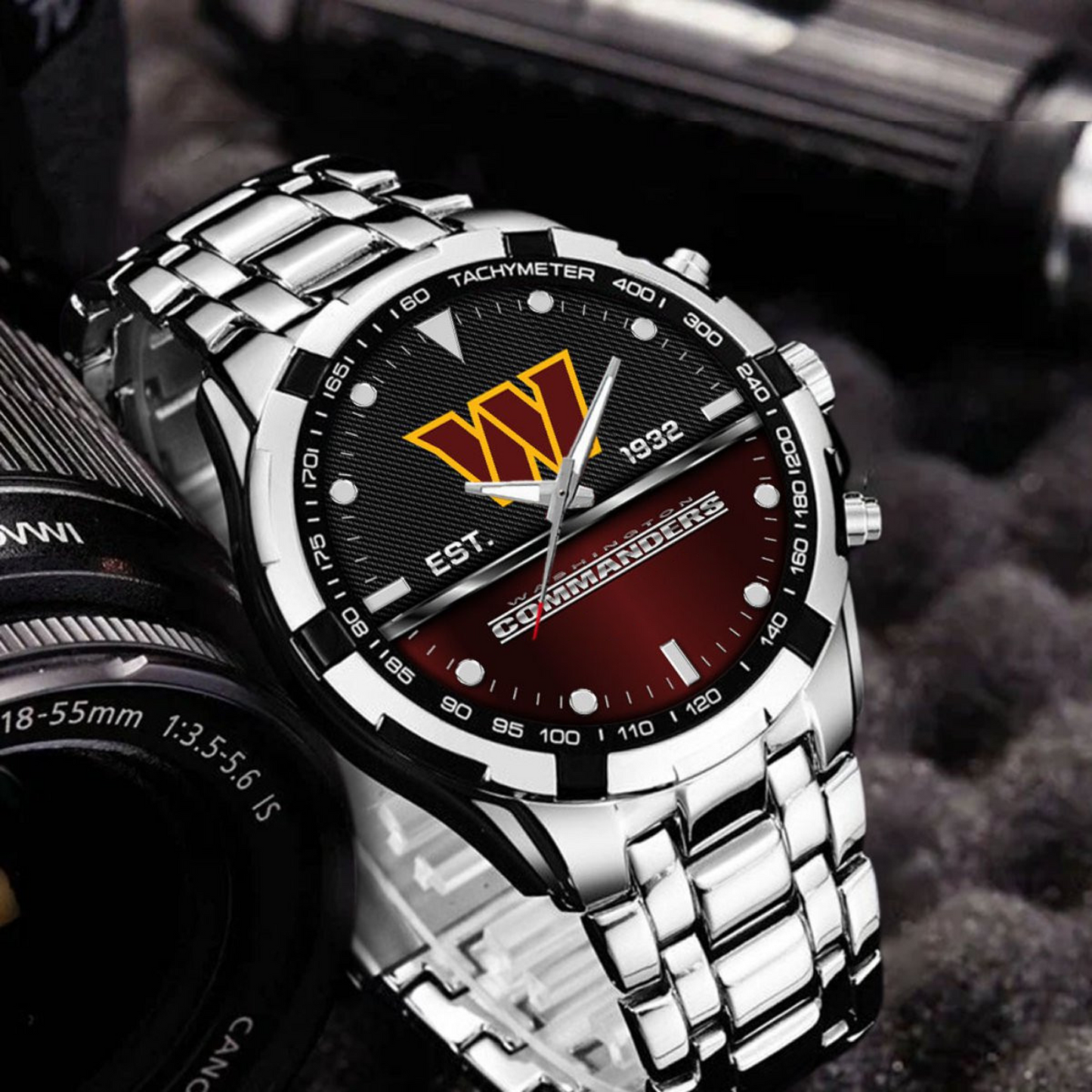 WAS x NFL Stainless Steel Watch DATND TANTD