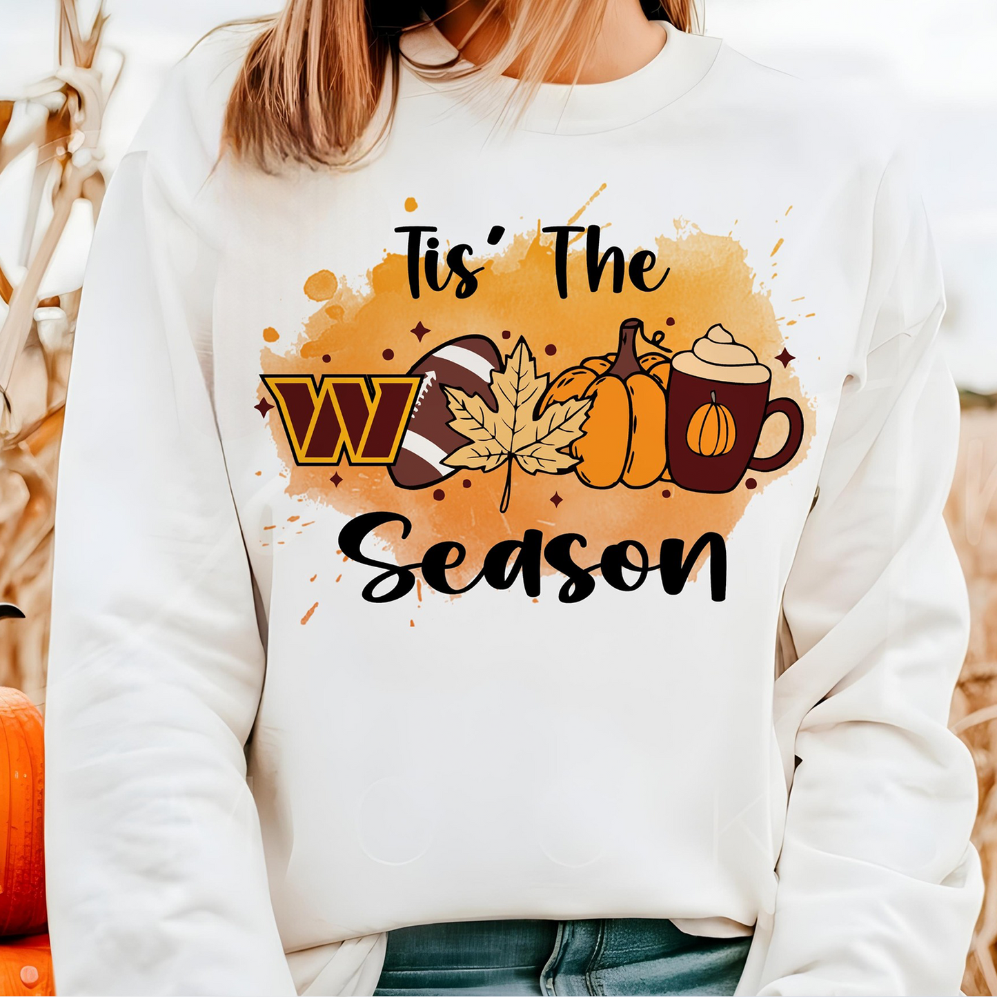 WAS x NFL Tis' The SeaSon Sweatshirt DatND DVT