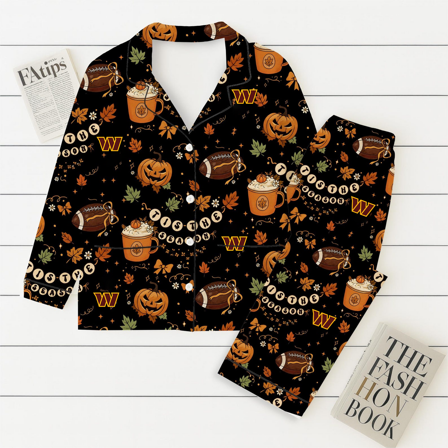WC x NFL Tis The Season Pajama Set DDT HLP